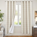 Linen Blackout Curtains by Lajode