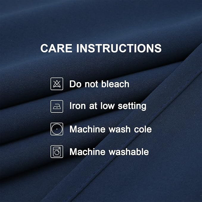 CUCRAF Blackout Grommet Window Curtains - Image 7