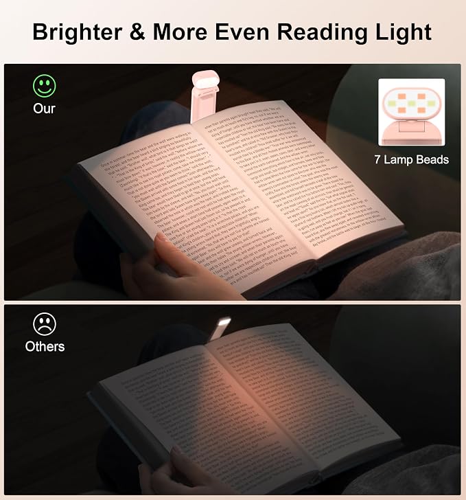 Gritin Reading Light, Rechargeable Book Light - Image 3