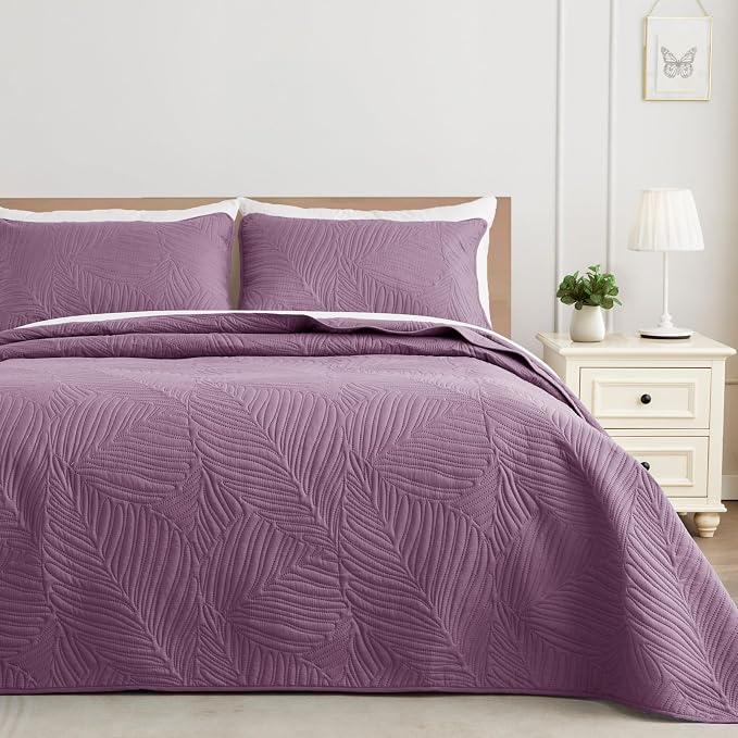 Exclusivo Mezcla California King Quilt Bedding Set, Microfiber Bedspreads | by ExclusivoMezcla