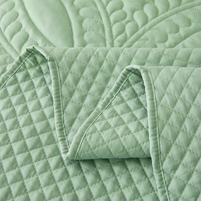 Cmfshape King Bedspread 106"x96", 3 Piece King Quilt - Image 6