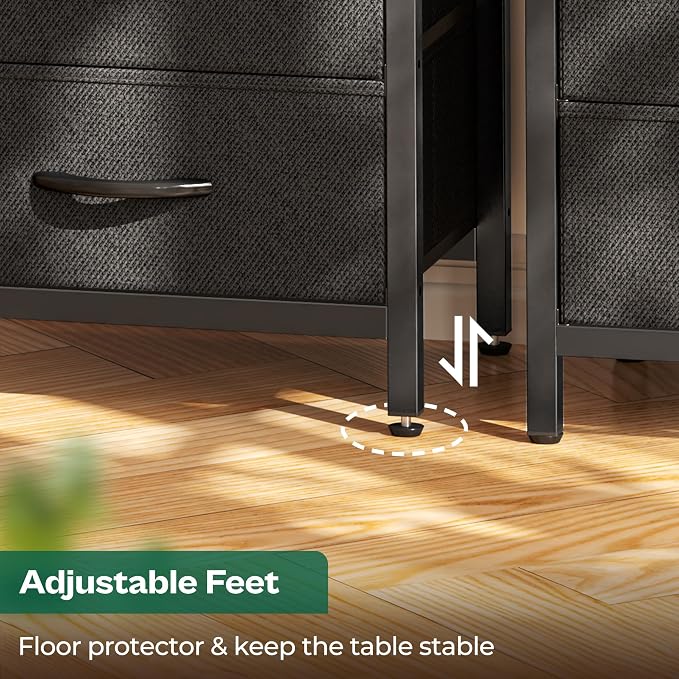 Huuger Nightstands Set of 2, End Tables - Image 9
