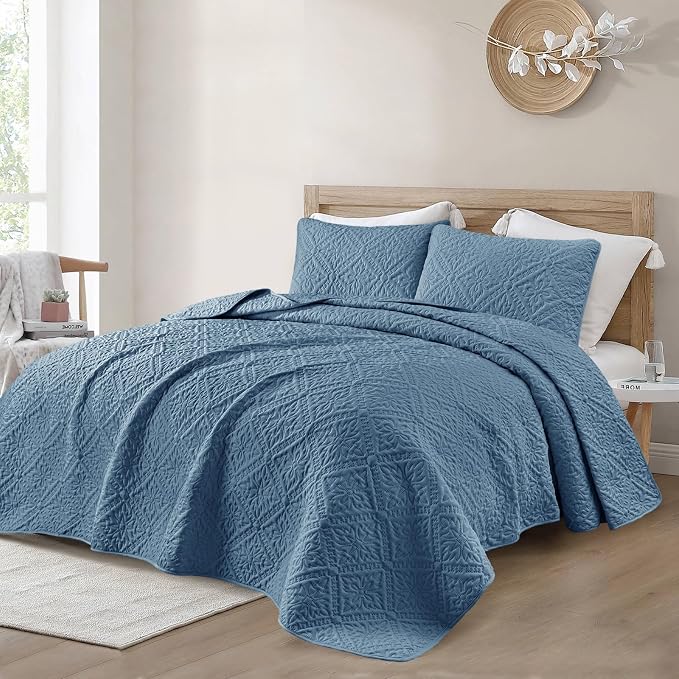 Exclusivo Mezcla California King Quilt Set, All Season Bedding - Image 2