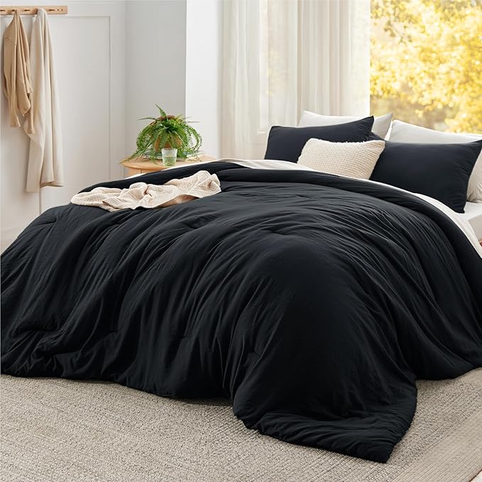 Bedsure Super King Plus Comforter Set, 3 Pieces GentleSoft™ Bed Set, 1 by Unknown