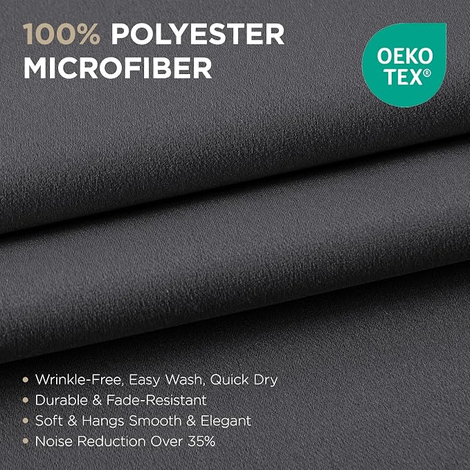 Joydeco Blackout Curtains 95 Inch - Image 2