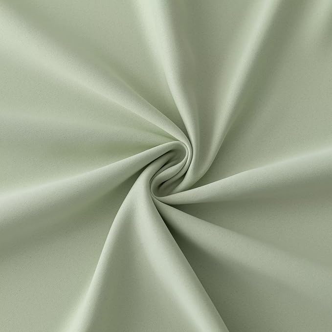IGEMAEVE Blackout Curtains for Bedroom Grommets Sage Green 52" W x 84" L | - Image 6