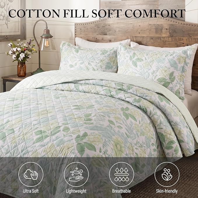 Etwel Lightweight King Size Quilt Set - Image 3