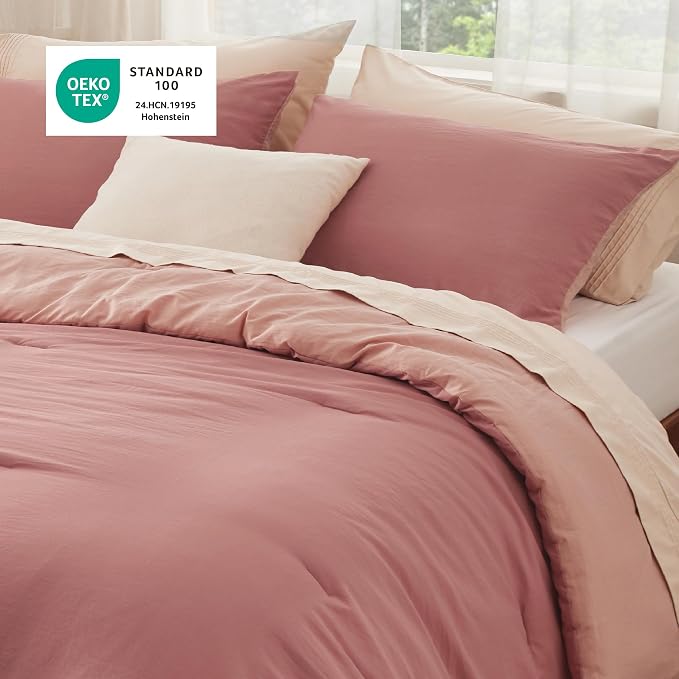Bedsure Twin/Twin XL Comforter Set, 2 Pieces GentleSoft™ Bed Set, 1 Lightweight - Image 5