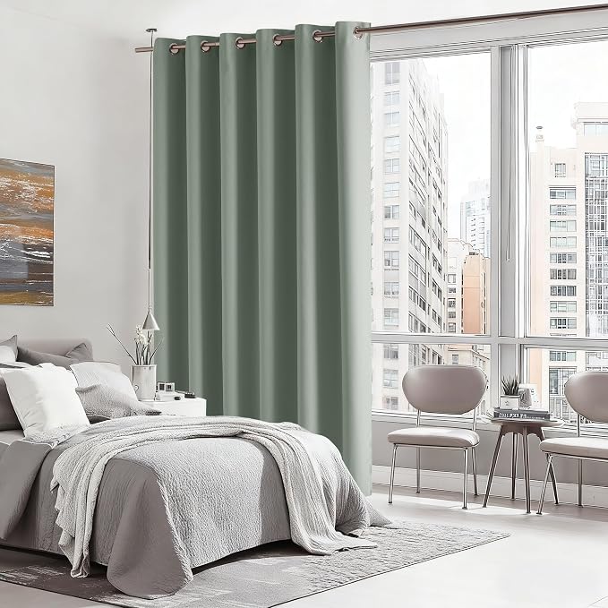 RYB HOME Blackout Thermal Insulated Curtain - Image 3