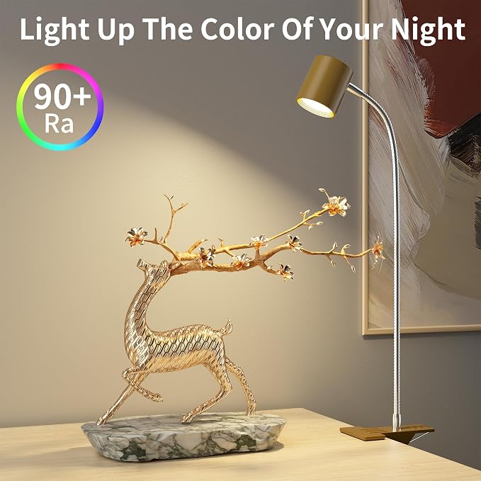 Dott Arts Desk Lamp, USB Clip On Light - Image 7