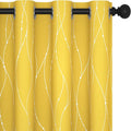 Deconovo Living Room Curtains 95 Inches Long, Thermal Insulated, Room Darkening by Unknown