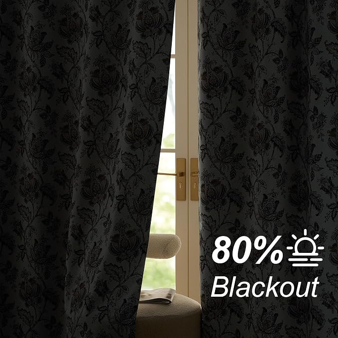 NICETOWN Blackout Curtains for Living Room 96 Inch Long, Thermal Insulated - Image 5