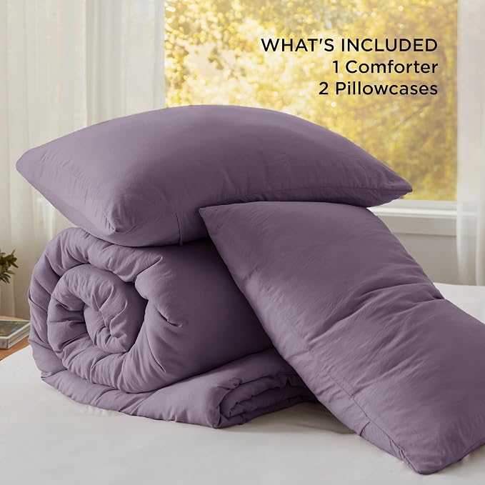 Bedsure Queen Comforter Set, 3 Pieces GentleSoft™ Bed Set, 1 Lightweight - Image 6