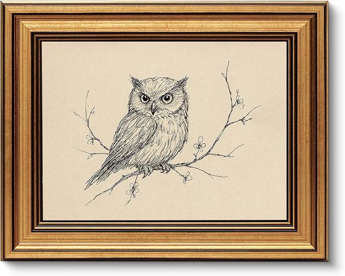VIYYIEA Vintage Gold Framed Wall Art by VIYYIEAART
