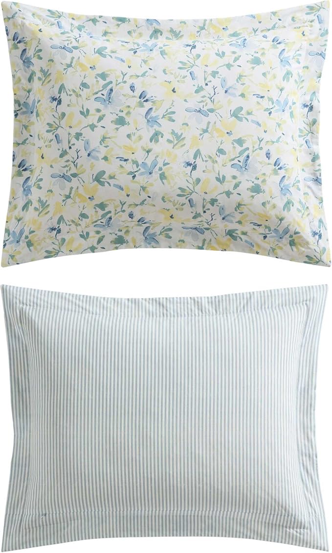 Laura Ashley - Twin Comforter, Soft Reversible Bedding Set, Includes Matching - Image 3