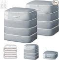 Comforter Storage Bag - 130L Large Capacity Blanket Storage Bags 4-Layer Ultra by EasortmPackingCubes