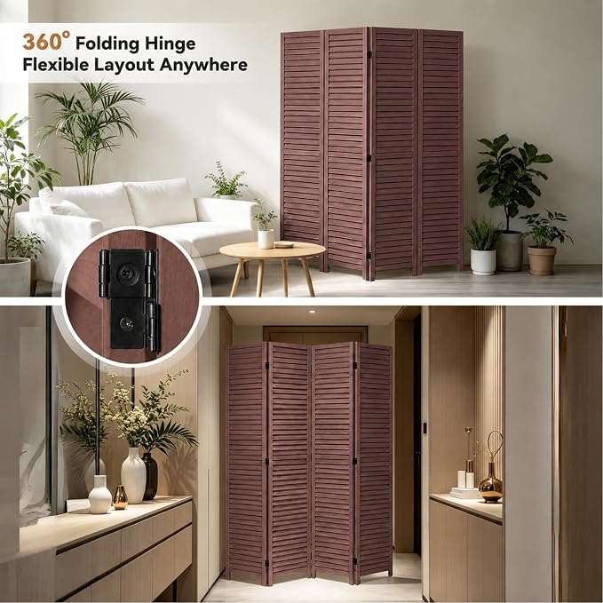 Wood Room Divider - Image 5
