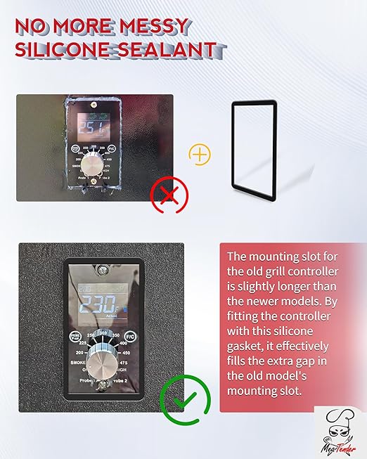 Universal PID Enhanced Grill Temperature Control Panel Replacement for Pit Boss, Traeger, Z Grills and Smokers Models