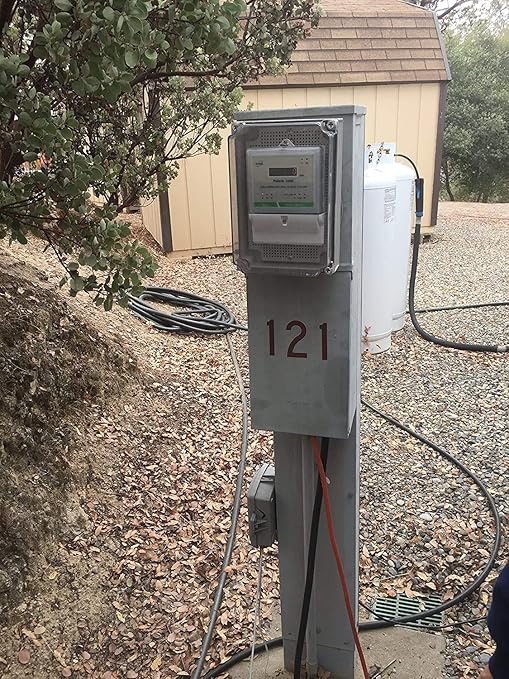 DAE P204-200-S KIT1, UL, Outdoor, CTEP kWh Smart Submeter, 3 Phase, 200A, 120/208v, with 3 CTs