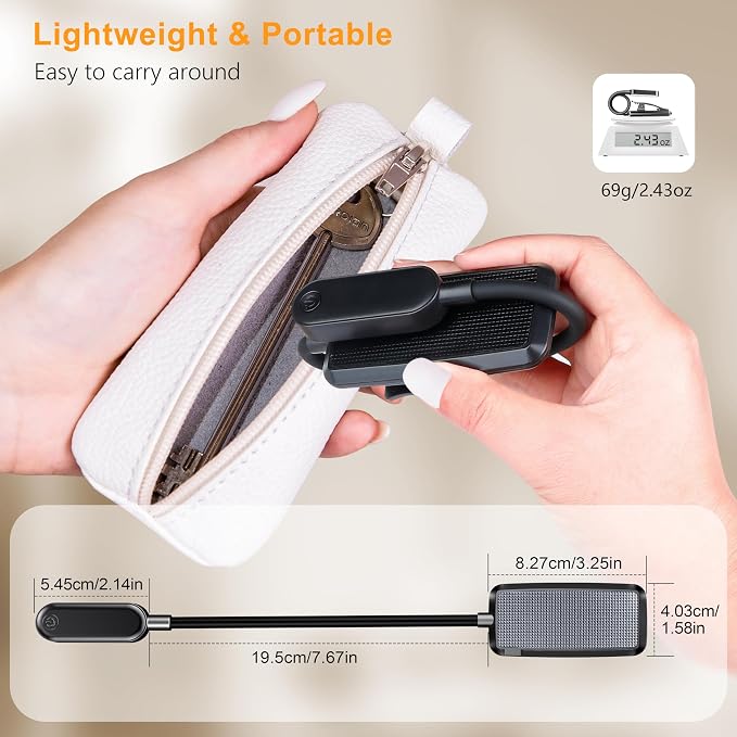Gritin 16 LED Rechargeable Book Light - Image 8