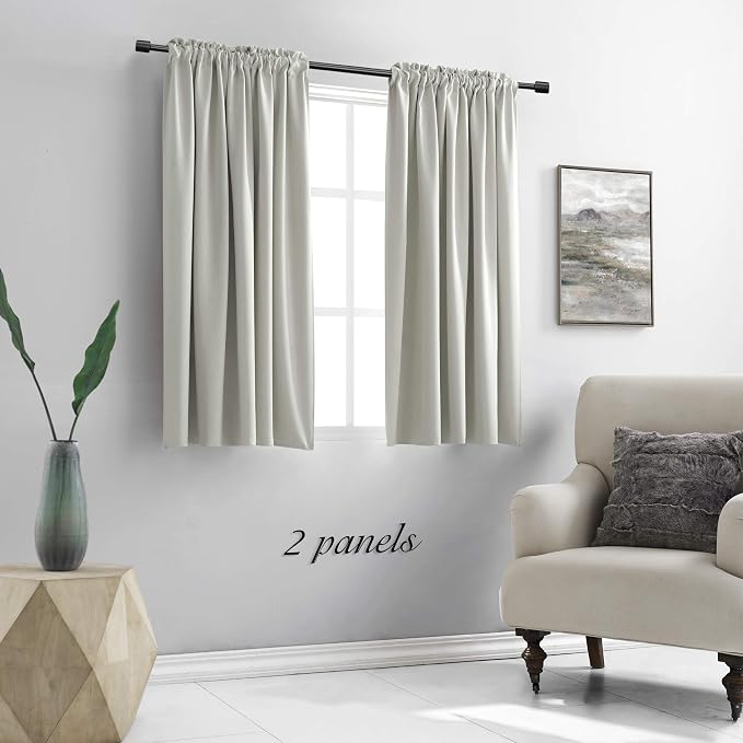 54 Inch Bedroom Curtains Panels - Image 2