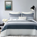 DURLENGEN Quilt Set King Size 3Pcs, Soft Microfiber Lightweight Bedspread by DURLENGEN