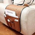 5 Pockets TV Remote Control Holder Couch Sofa Tray Armrest Organiser Oxford by JIAHG