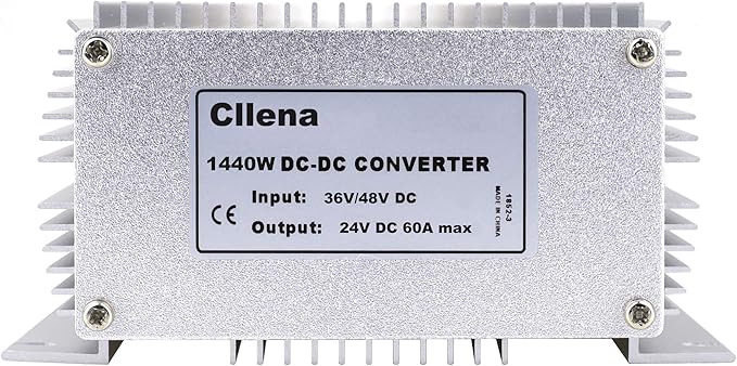 Cllena 36V/48V to 24V DC/DC Buck Converter, 60A, 1440W, Waterproof