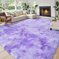 Area Rugs 10x14 for Living Room, Upgrade Fuzzy Plush Carpet for Bedroom Dorm by Junhejiamei