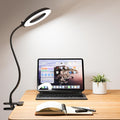 LED Desk Lamp with Clamp, 3 Color Modes, 10 Brightness | Eye-Caring Reading by TANTUU