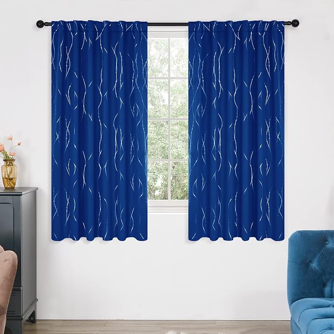 Deconovo Blackout Back Tab Curtains - Image 2