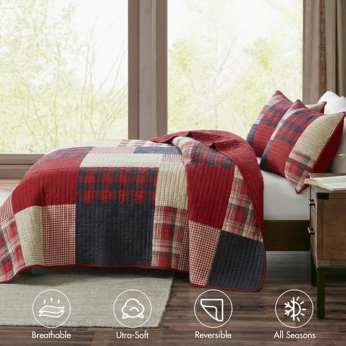 Woolrich Sunset Reversible Quilt Set - Image 4