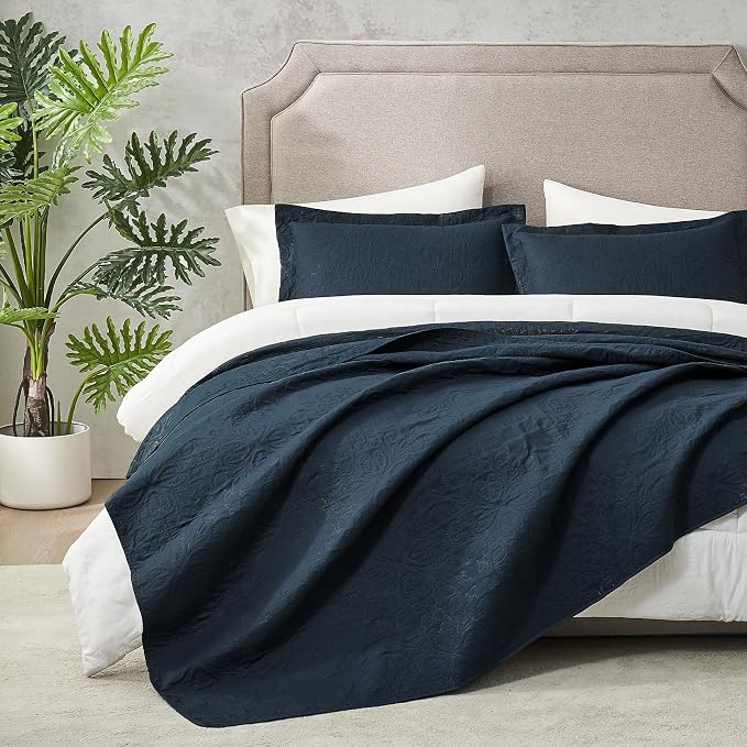 Hansleep Navy Quilt King Size - Image 2