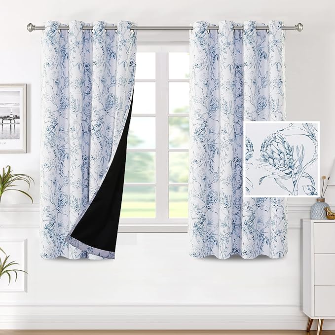 H.VERSAILTEX 100% Blackout Curtains by HVERSAILTEX