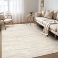 Nakagishi Boho 6x9 Area Rug Living Room Rugs Machine Washable Beige | Soft by NakagishiAreaRug