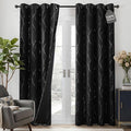 Deconovo 100% Blackout Living Room Curtains 84 Inches Long, Thermal Insulated by Deconovo
