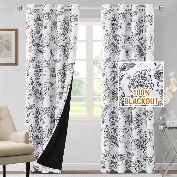 H.VERSAILTEX 100% Blackout Curtains by HVERSAILTEX