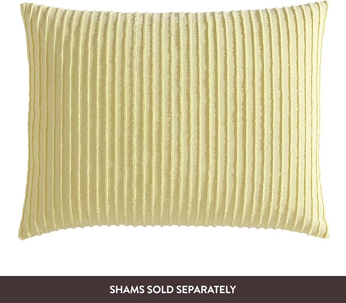 Beatrice Home Fashions Queen Channel Chenille Bedspread, lightweight tufted - Image 5
