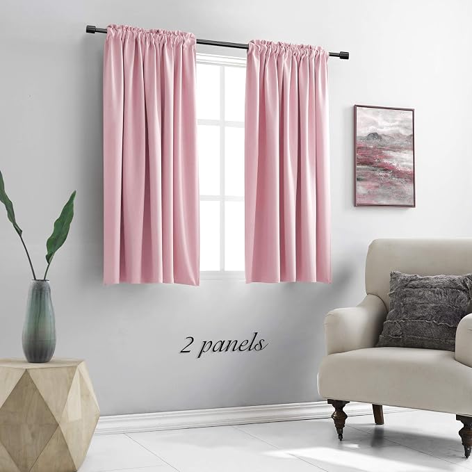 Pink Curtains for Kids Room - Image 2