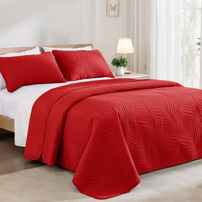 Exclusivo Mezcla 2-Piece Twin Quilt Bedding Set, Soft Microfiber Bedspreads | - Image 2