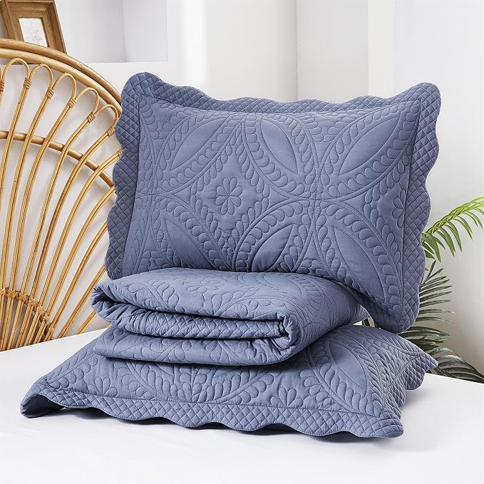 Cmfshape Oversize King Size Bedspread 128"x120", 3 Piece California King Quilt - Image 8
