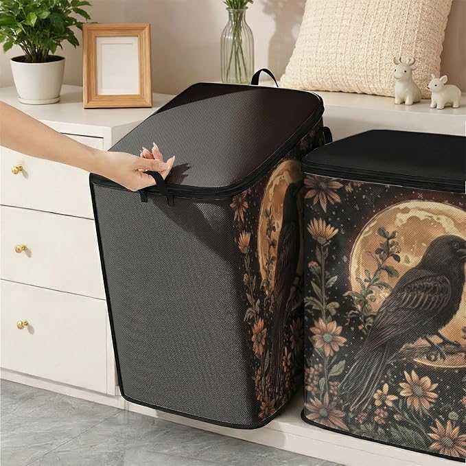 2pcs blanket storage bag for under bed, closet organizers 95L | clothing - Image 6