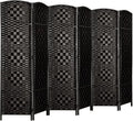 RHF Room Divider Panel, Partition Room Dividers, 6Panel Privacy Screen by RoseHomeFashion