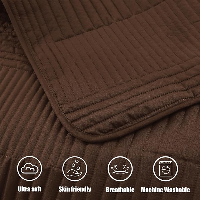 Whale Flotilla Ultra Soft Cal King Quilt Bedding Set, Lightweight - Image 9