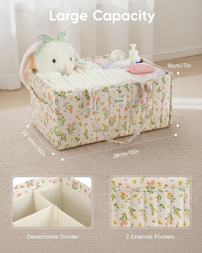 Maliton Diaper Caddy Organizer - Image 4