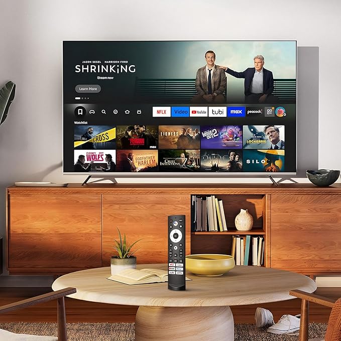 Only for Voice Replacement Hisense-TV-Remote-Control, for Hisense-Google-Smart-TV-4K LED QLED UHD ULED