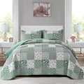 Mybedsoul Boho Quilt King Size, Patchwork Reversible Bedding Set, 3 Pieces by Mybedsoul