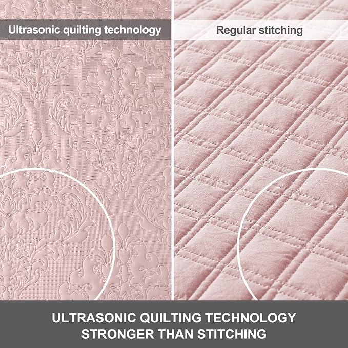 Hansleep Pink Quilt Twin Size - Image 4