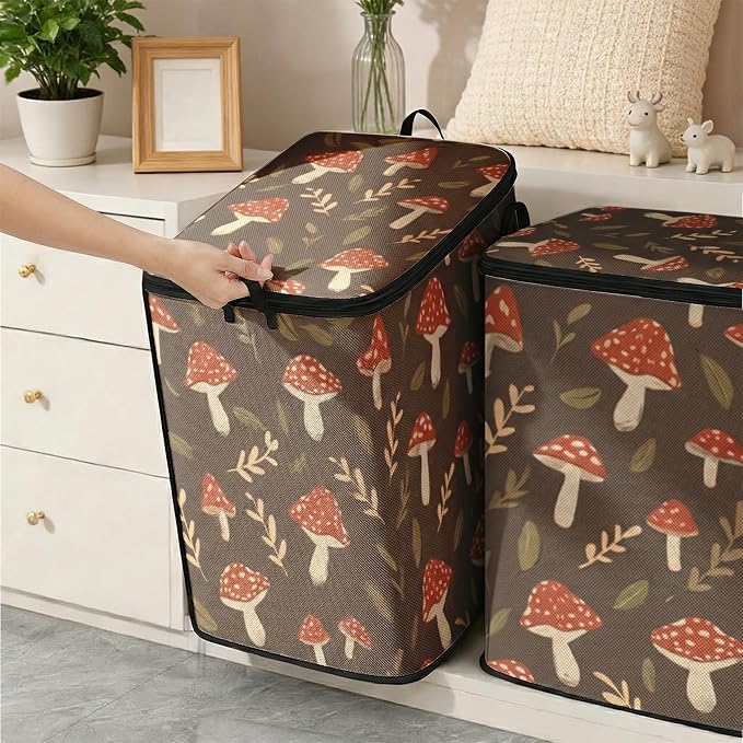2pcs blanket storage bag for under bed, closet organizers 95L | clothing - Image 6