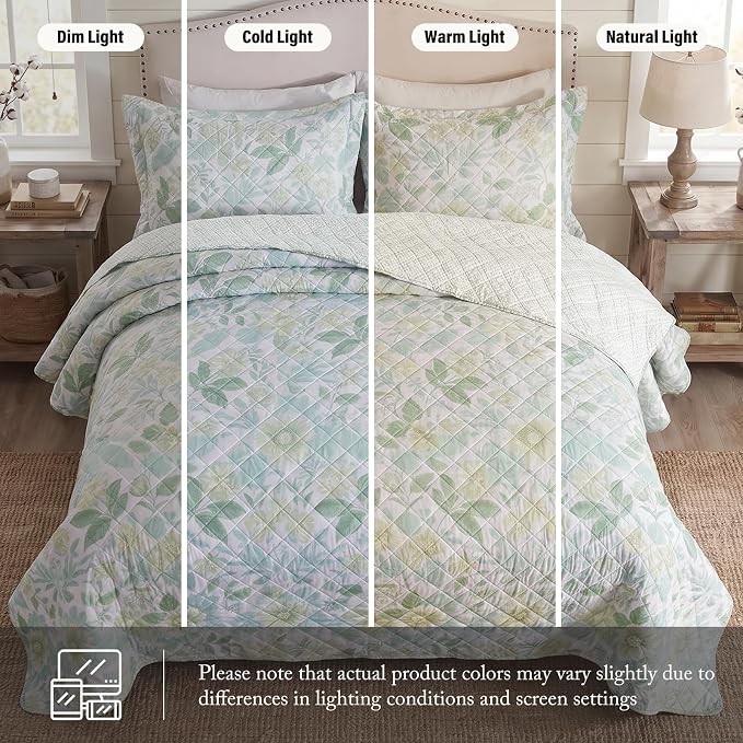 Etwel Lightweight Queen Size Quilt Set - Image 5